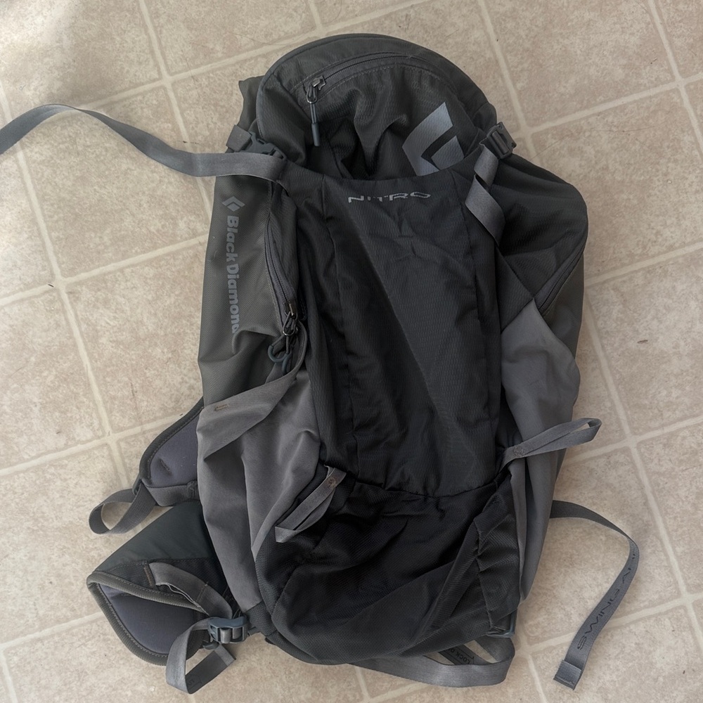 Black Diamond Nitro Black Backpack